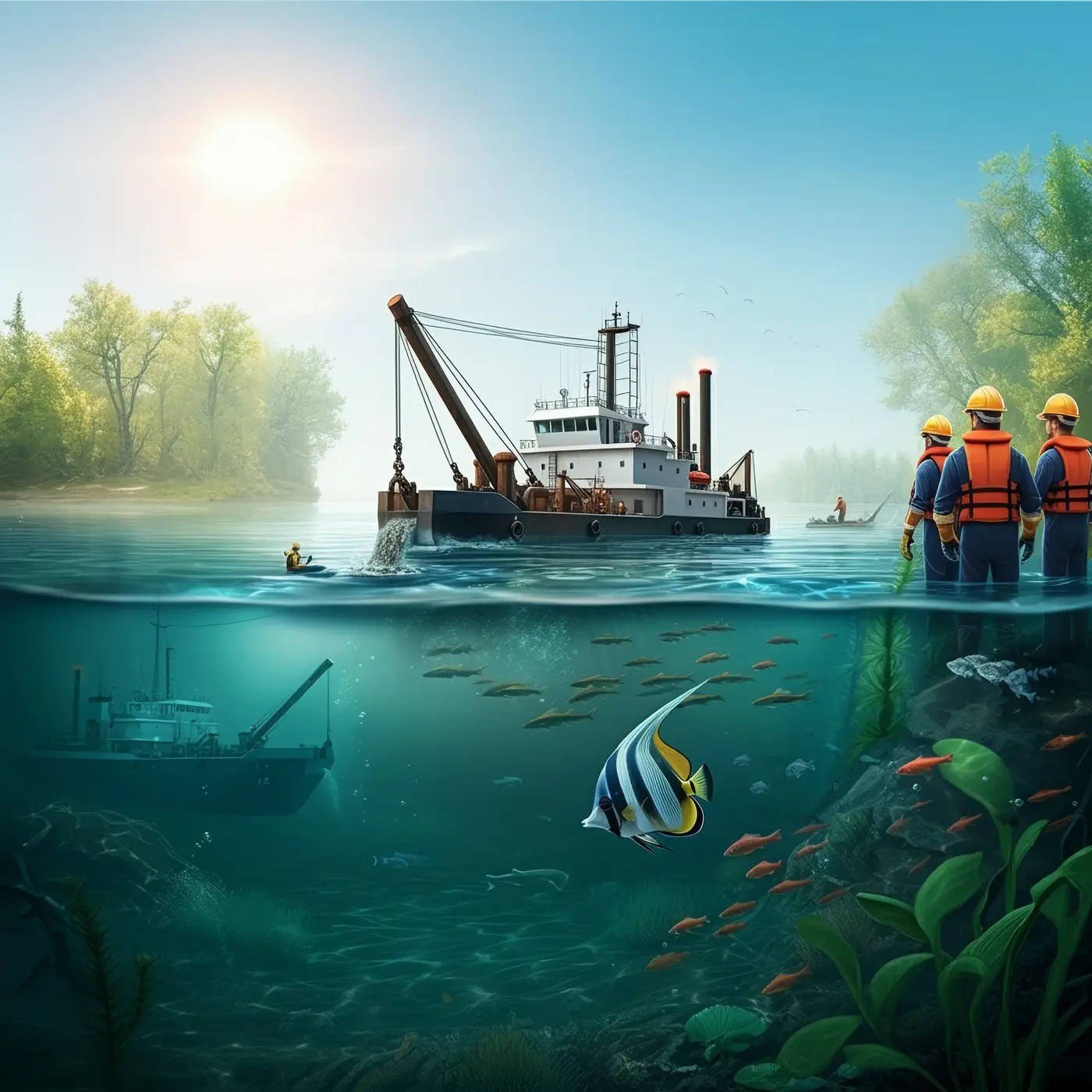 Sustainable,Dredging,Operations